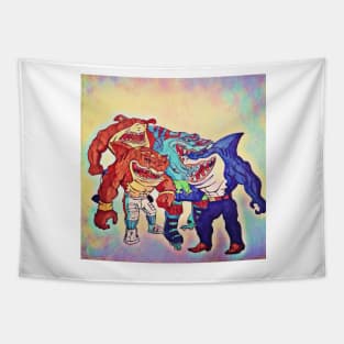 Street Sharks Tapestry