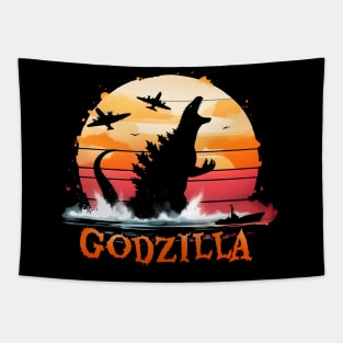 The Mighty Roar of Godzilla Tapestry