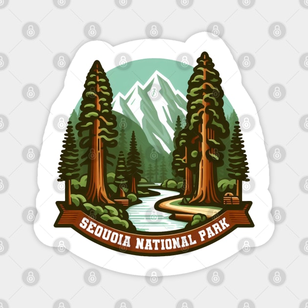 Sequoia National Park Magnet by Americansports