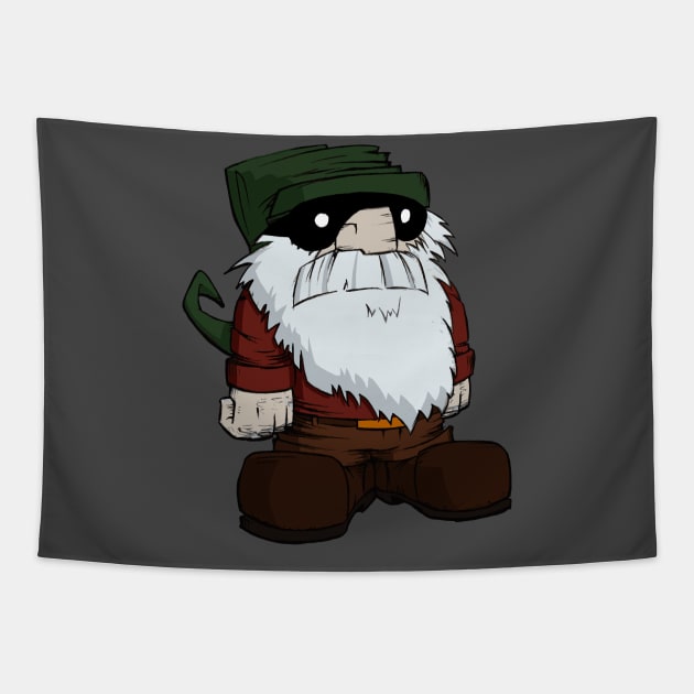 Gnome - Halloween Tapestry by Justin Langenberg