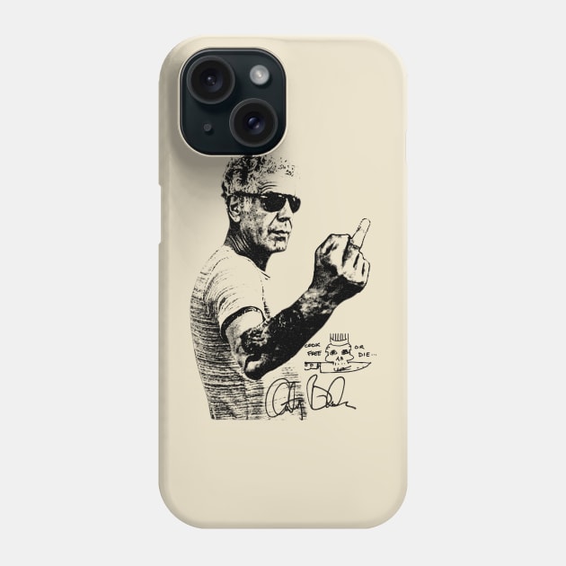 Anthony Bourdain Classic Phone Case by Mr.Jack