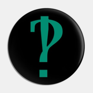 Interrobang Pin