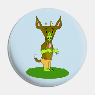 Troll-Mutt Villager Pin