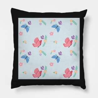 Butterfly Pattern Pillow