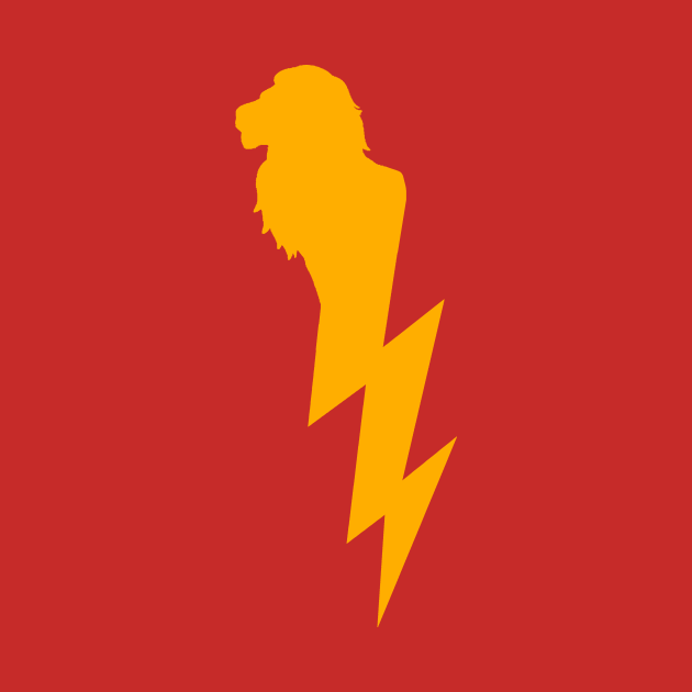 Disover Lightening Lion - Lightning Bolt - T-Shirt