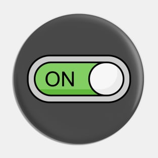 On Toggle Button Pin