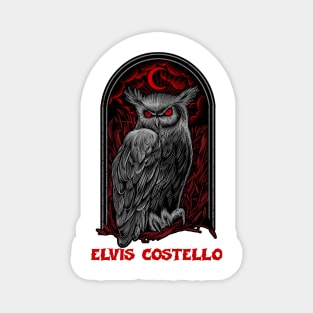 The Moon Owl Elvis Costello Magnet