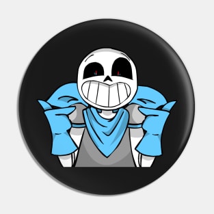 Bipolar Meme Yandere Crazy Blueberry Pin