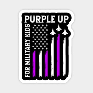 Purple Up For Military Kids Military Child Month Magnet