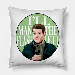 I'll Man the Flashlight Pillow