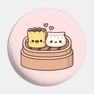 Cute Siu Mai And Har Gow Dumplings Dim Sum Food Pin