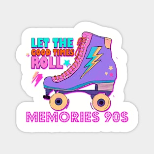 Memories 90s Old school Desings Magnet