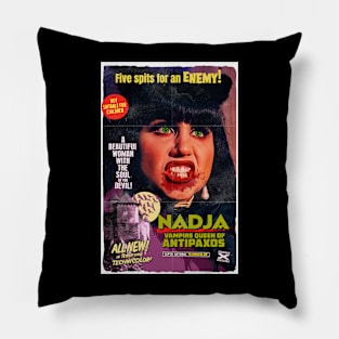 Nadja: Vampire Queen of Antipaxos Pillow