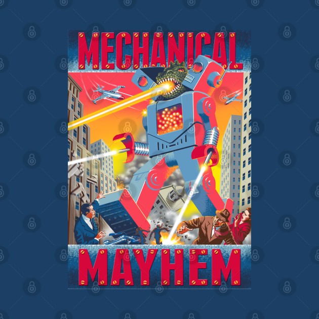 Mechanical Mayhem by WonderWebb