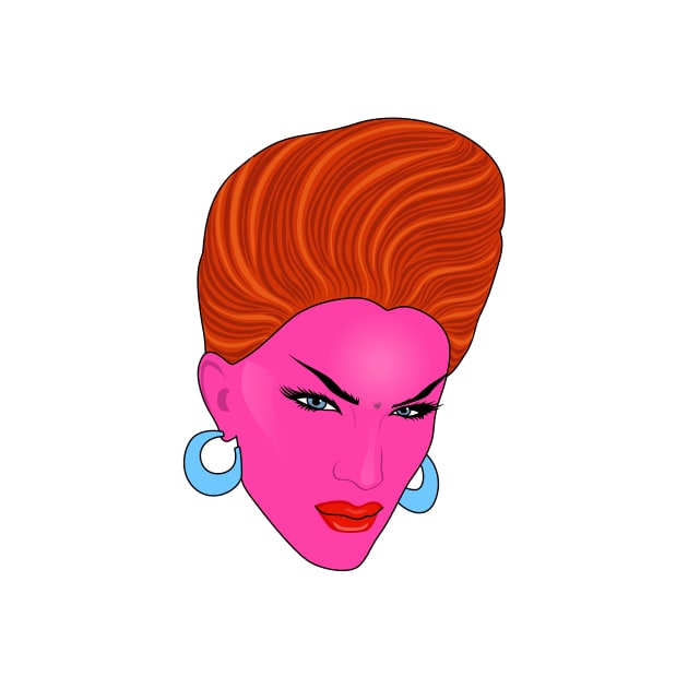 Sasha Velour | Pink Tall Person by Jakmalone