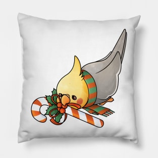 Christmas Cockatiel Pillow