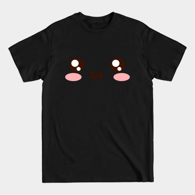 Disover Kawaii face - Anime Style - T-Shirt