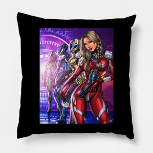 Curves and bullets 2.0 Pillow