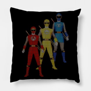 NINJA STORM RED YELLOW & BLUE POWER RANGERS NINJA STORM Pillow