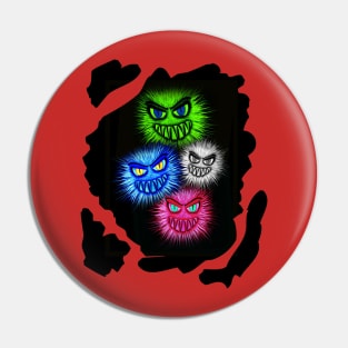 Kleine Monster Pin