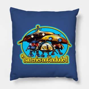 Batteries Not Included // Robot Movie Pillow