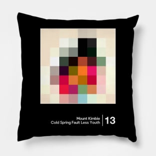Mount Kimbie / Minimal Style Graphic Artwork Pillow