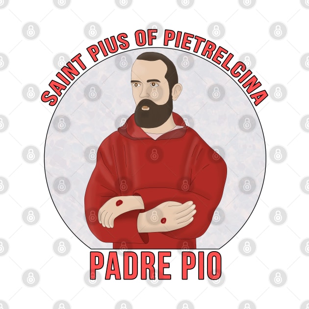 Saint Padre Pio by DiegoCarvalho