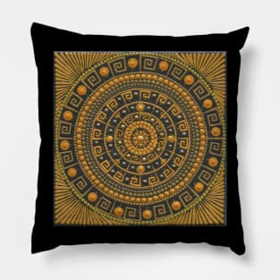 Mandala Solar Pillow