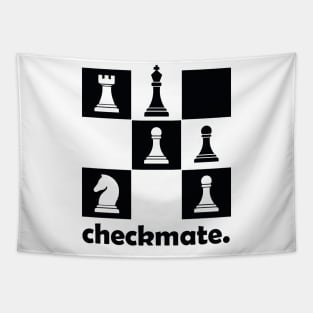 Checkmate - Chess | Black Tapestry