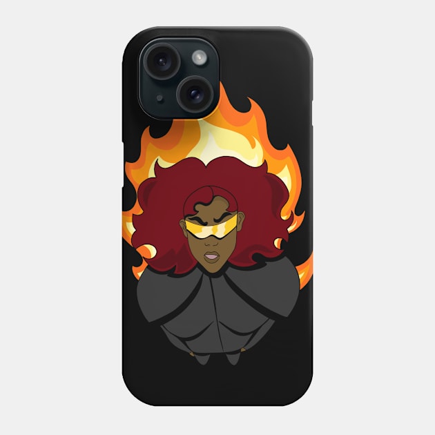 Leona on fire Phone Case by Wainer