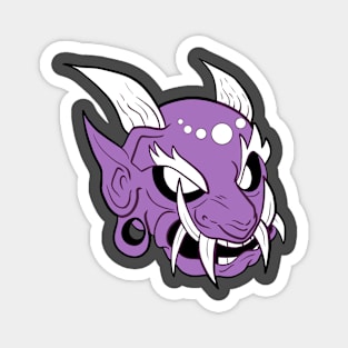 Purple Oni Magnet