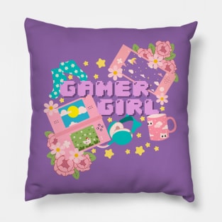 Gamer girl Pillow