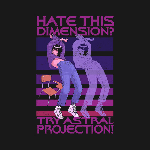 ASTRAL PROJECTION - Vaporwave - T-Shirt