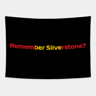 Remember Silverstone Tapestry