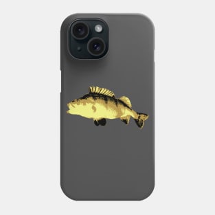 Perch brown-black design Phone Case