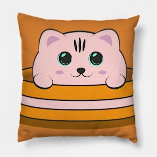 Kawaii Kitty Pillow