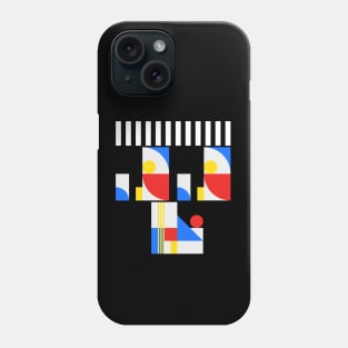 Simple Colorblock Geometric Phone Case