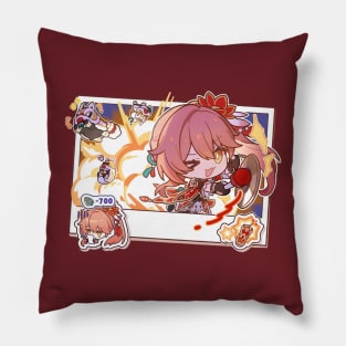 Honkai Star Rail Chibi Guinaifen Stunts Pillow