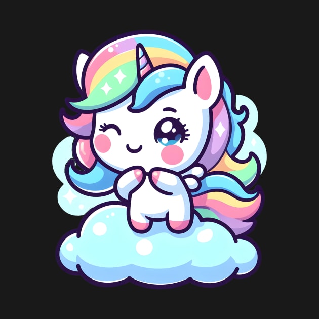 Blinking Unicorn by Ingridpd