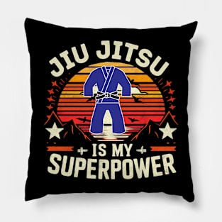 jiu jitsu is my superpower Pillow