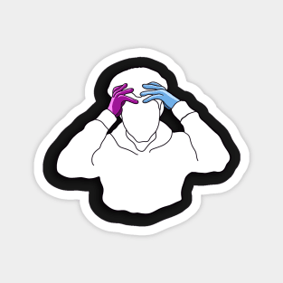 Headspace Logo (Purple and Blue) Magnet