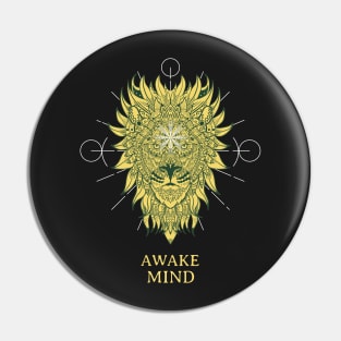 Lion Spirit Guide Pin