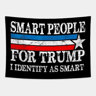 Smart People For Trump Tapestry