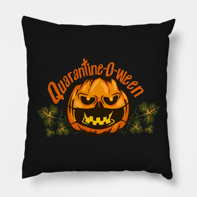 Quarantine-o-ween Pillow by DreamPassion