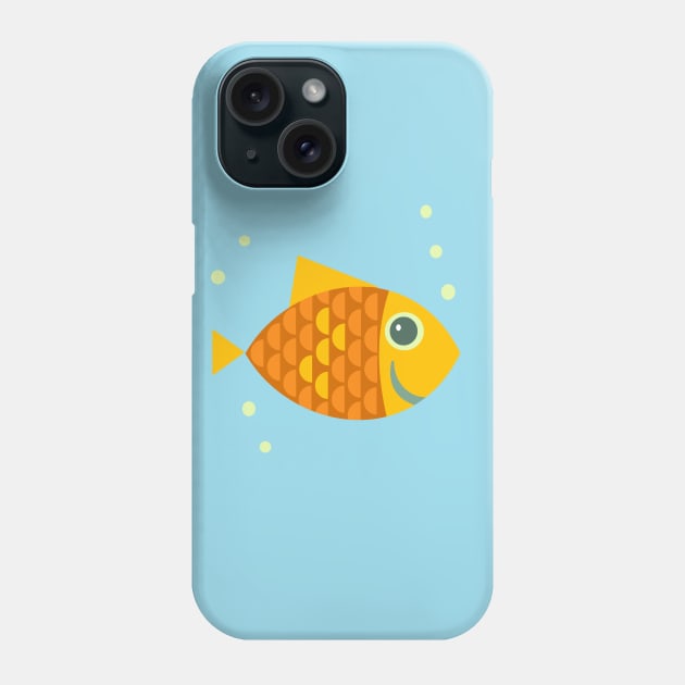 THIS FISH SWIMS Phone Case by JeanGregoryEvans1