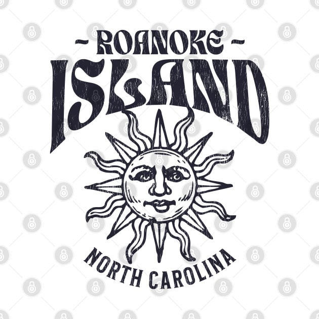 Roanoke Island, NC Summertime Vacationing Watchful Sun by Contentarama