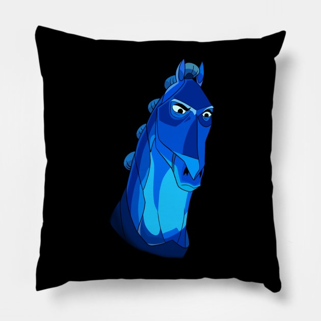 Becky Apples Pillow by ZkyySky