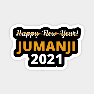 Happy New Year 2021 Jumanji Magnet