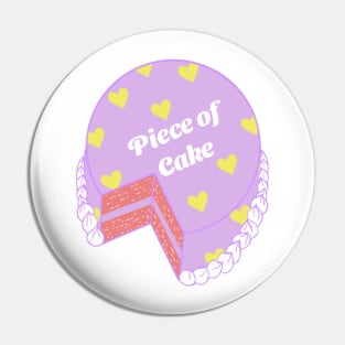 Piece of cake Pin