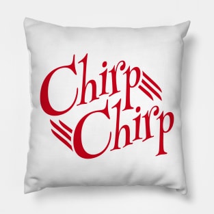 Ball State Chirp Chirp Pillow